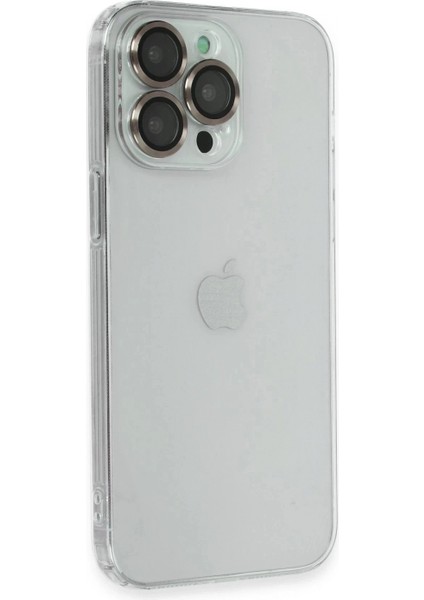iPhone 13 Pro Kılıf Luko Lens Silikon - Gold fiyatları