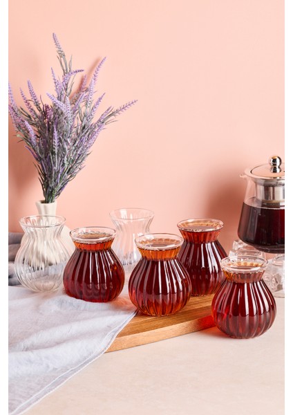 Nişantaşı 6'lı Çay Bardağı Seti 200 ml
