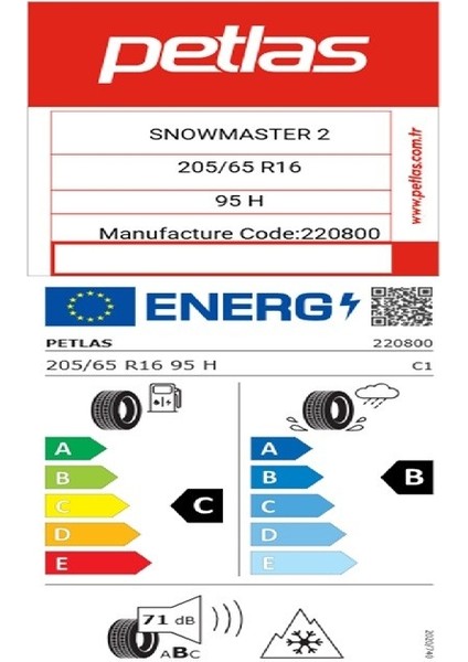 205/65 R16 Tl 95H Snowmaster 2 Oto Kış Lastiği (Üretim TARIHI:2024) fiyatları