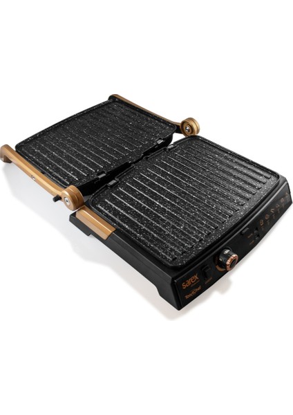 Çelik Izgara ve Tost Makinesi, Pratik ve Şık Tasarım indirimleri