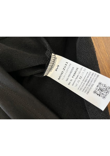 Siyah Erkek Sweatshirt modelleri
