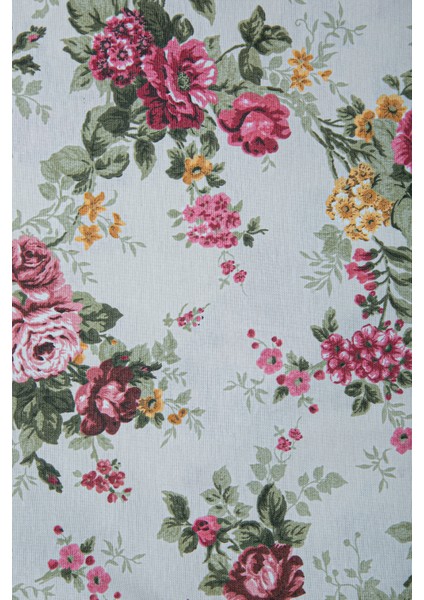 Duck Çiçekli Kırlent Kılıfı Kırmızı V1 55X45 fiyatları