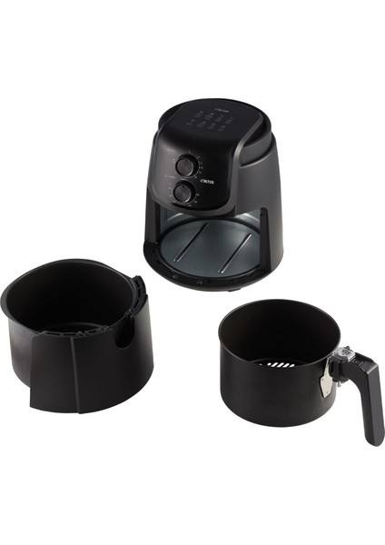 Siyah Hızlı ve Sağlıklı Kızartma Cihazı 899 Af Ecofryer modelleri