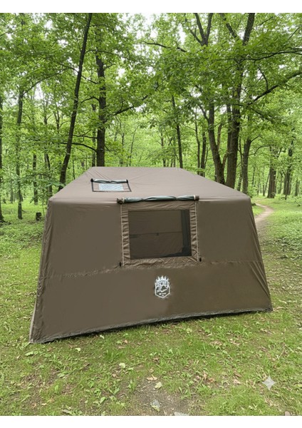 Fischer 6-8 Kişilik Tenteli Fresh&black Şişme Çadır (Baca Çıkışlı) 250X290X190CM fiyatları