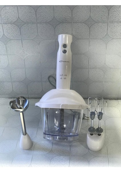 3 Fonksiyonlu El Blender Seti, Krem, 1700W, Filtre Kahve Makinesi Hediği fiyatları