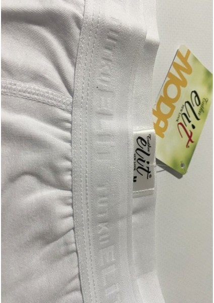 Erkek Modal Elastan Boxer - 6 Adet - Beyaz indirimleri