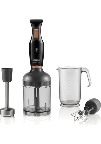 El Blender Seti Siyah, Limon Kolonyası Hediyeli, Pratik ve Şık Tasarım