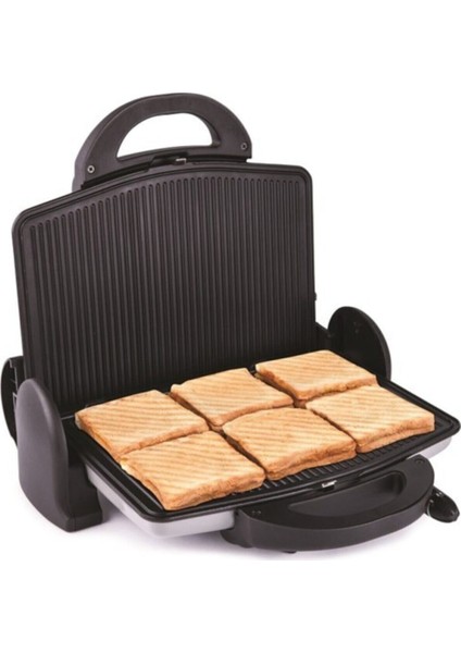 Gri 1750 W Tost Makinesi, Ayvalık 4000 GH26110, Şık ve Kullanışlı Ev Mutfak Cihazı indirimleri