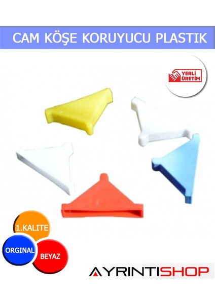 Cam Köşe Koruyucu Plastik 2000 Adet