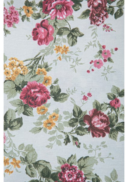 Duck Çiçekli Kırlent Kılıfı Kırmızı V1 45X45 fiyatları