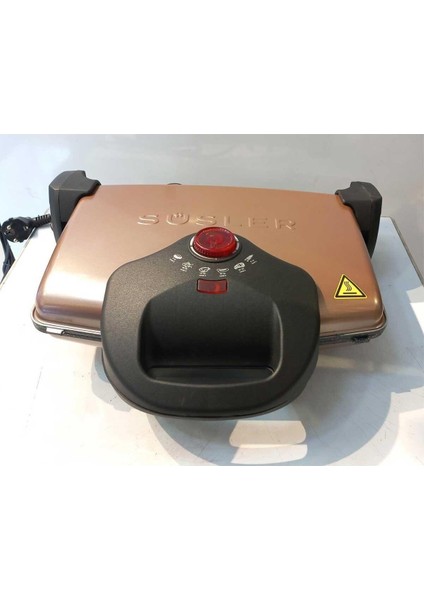 Pembe Tost Makinesi Stm 4002, Pratik ve Şık Tasarım ile Kahvaltıya Renk Katın