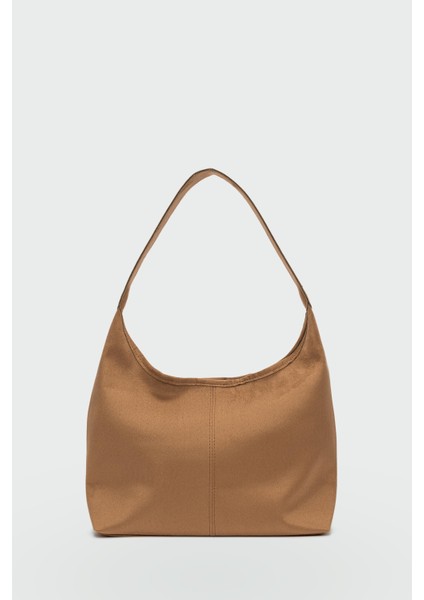 Moka Troklu Süet Omuz Çantası Camel fırsatları