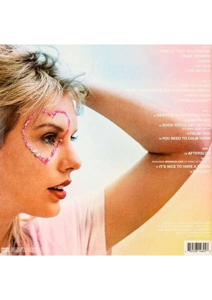 Taylor Swift Lover (Colored Vinyl) Double Lp Plak modelleri