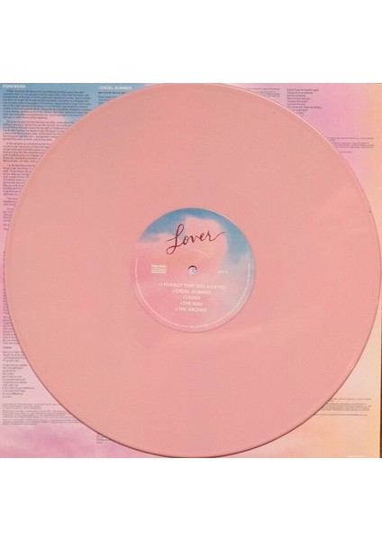 Taylor Swift Lover (Colored Vinyl) Double Lp Plak fırsatları