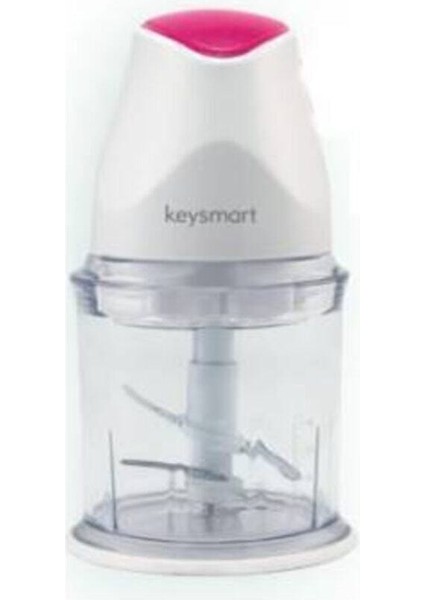 Keysmart KEY720R Pembe Doğrayıcı, Rondo ile Pratik Kullanım ve Şık Tasarım