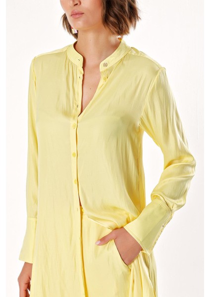 Sarı Beli Lastikli Pantolonlu Ikili Takım 12317 indirimleri