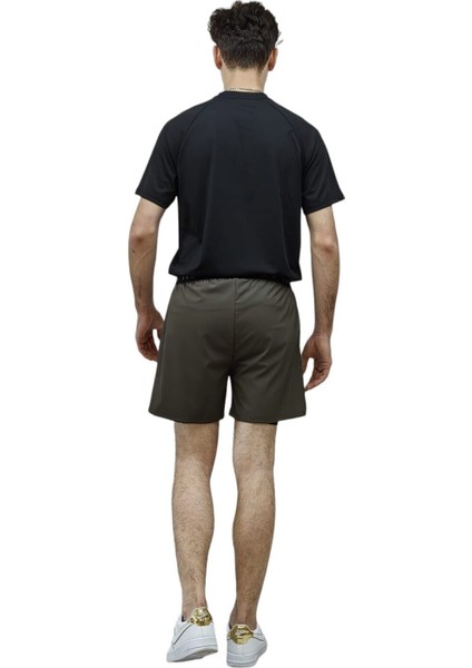 Spor ve Fitness Astarlı Taytlı Gizli Cep Detaylı Şort modelleri