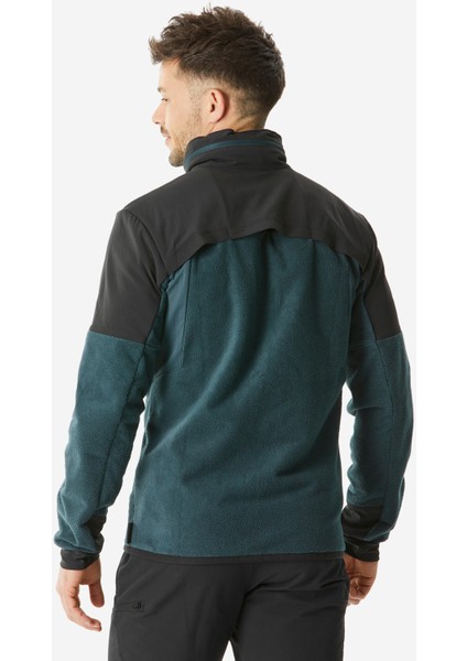 Quechua Erkek Sıcak Tutan Outdoor Polar Mont - Yeşil - MH500 Mountain modelleri