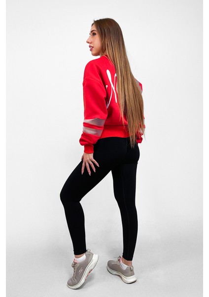 Ntb Kolda Pvc Şerit Detaylı Oversize Sweatshirt fiyatları