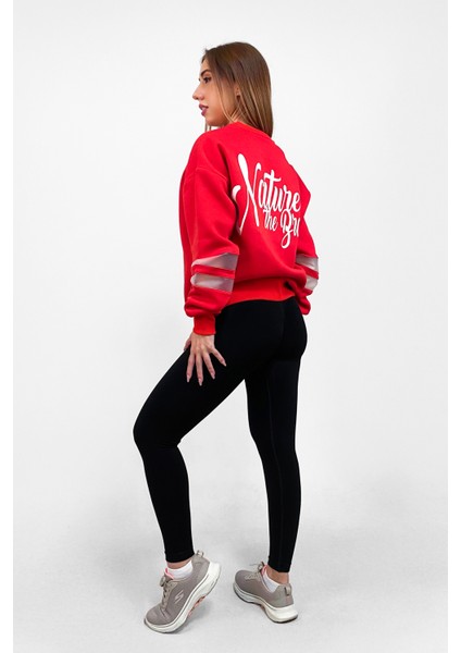 Ntb Kolda Pvc Şerit Detaylı Oversize Sweatshirt fırsatları