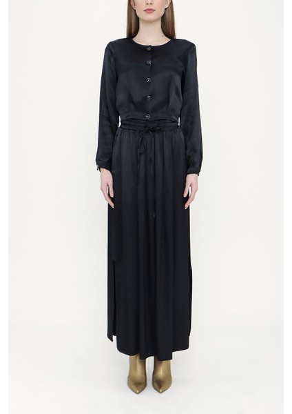 Siyah Desenli Ikili Takım 12257