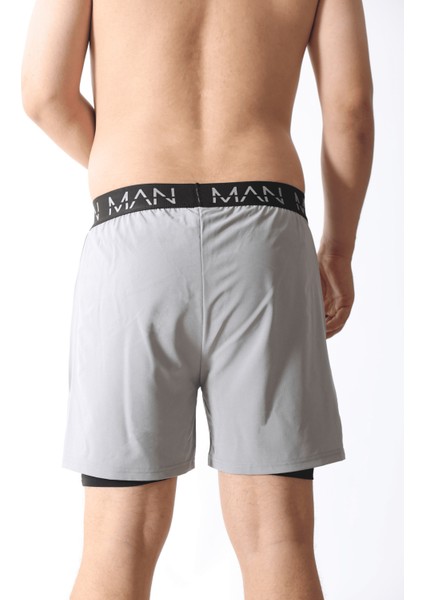 Unisex Şort,astarlı Şort,gym Şort, Fitness Şort,gizli Cepli Şort, Fitness Taytlı Şort fırsatları