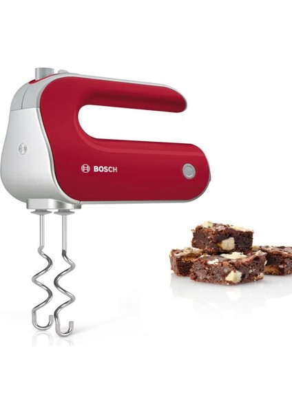 Güçlü 500 W Mikser, Kırmızı ve Gümüş Renk Seçeneği, Şık Tasarım, Mutfak Ihtiyaçlarına Uygun