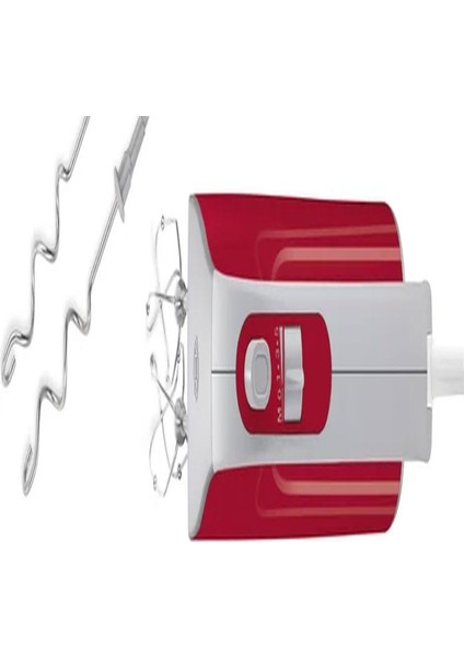 Güçlü 500 W Mikser, Kırmızı ve Gümüş Renk Seçeneği, Şık Tasarım, Mutfak Ihtiyaçlarına Uygun fırsatları