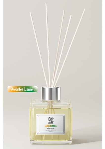 Rosıe Greentea Lemon Reed Diffuser Çubuklu Oda Kokusu 100 ml