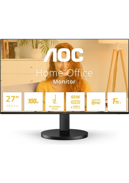 Q27B3CF2 27\" 1ms 100Hz IPS Usb-C Adaptive-Sync Monitör