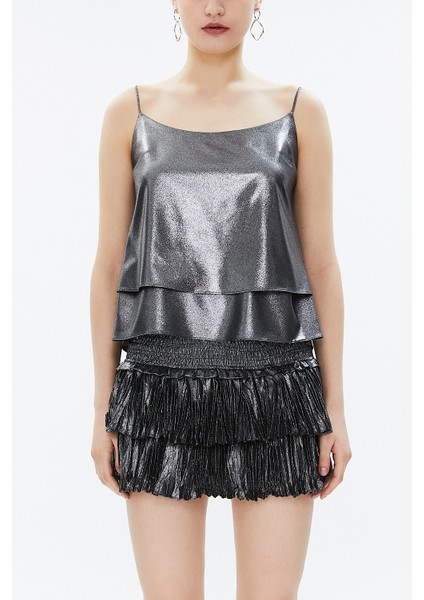 Gümüş Ip Askılı Godeli Bluz 19820 fiyatları