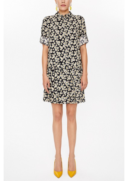 Siyah Mini Elbise 93168