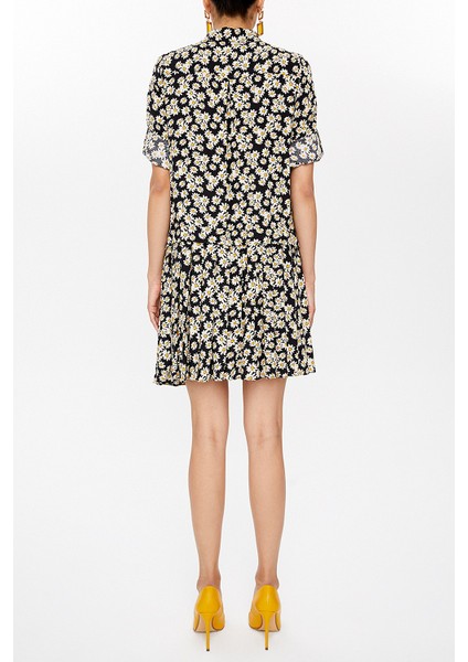 Siyah Mini Elbise 93168 fırsatları