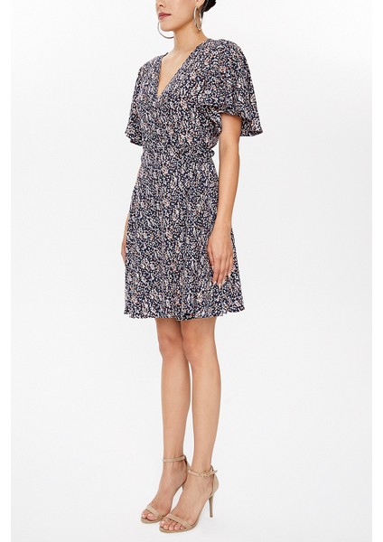 Lacivert Anvelop Mini Elbise 93225 fiyatları