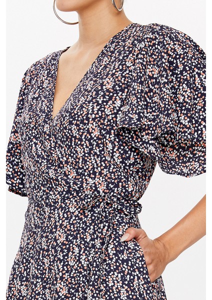 Lacivert Anvelop Mini Elbise 93225 modelleri