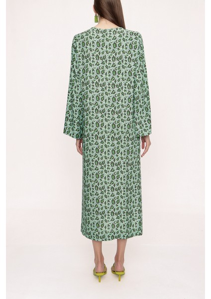 Mint Bagcık Detaylı Elbise 94035 fırsatları