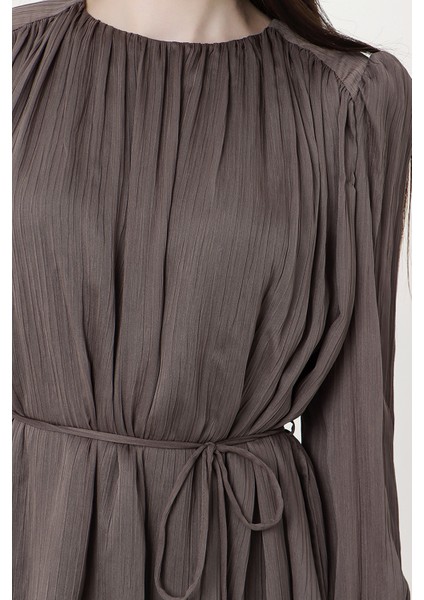 Füme Vatkalı Mini Elbise 93910 modelleri