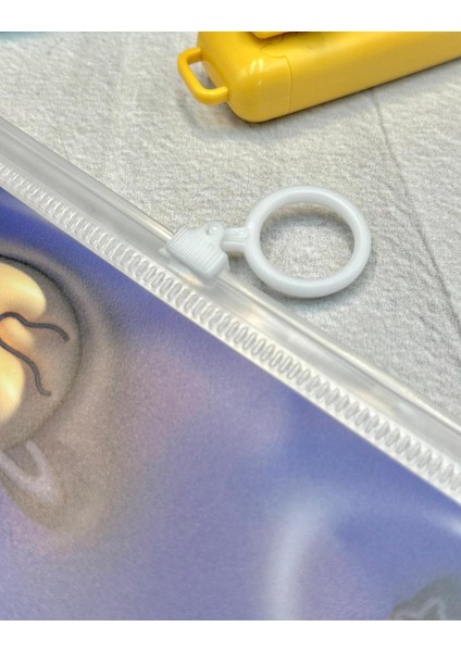 Gezegenler Diyarı Şeffaf Tek Bölmeli A4 Fermuarlı Dosya Klasörü / Belge Dosyası/düzenleyici Klasör modelleri