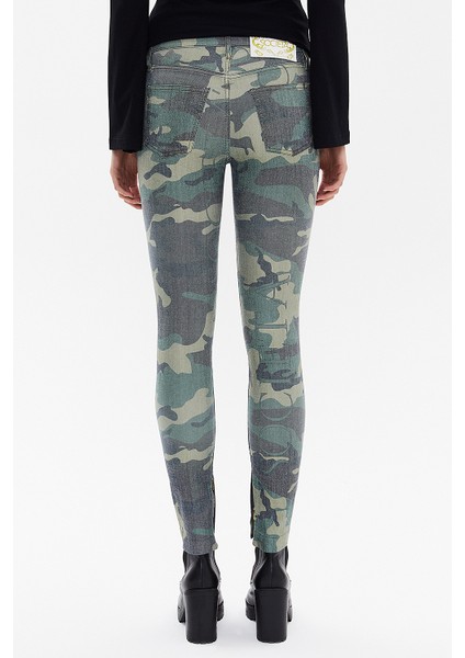 Haki Dar Kesim Beş Cep Pantolon 41269 indirimleri