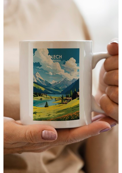 Lech- Austria Baskılı Premium Kupa Bardak