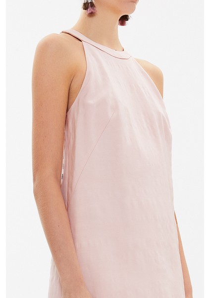 Pembe Fiyonklu Mini Elbise 92366 modelleri
