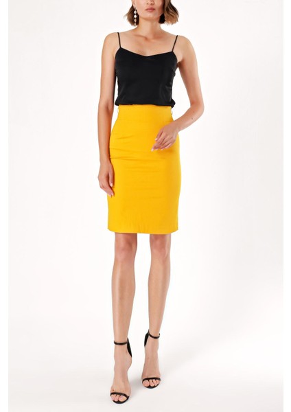 Sarı Kalem Etek 80404