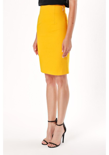 Sarı Kalem Etek 80404