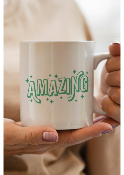 Amazing Baskılı Kupa Bardak