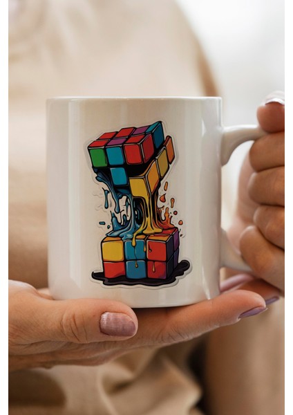 Zeka Küpü Baskılı Kupa Bardak