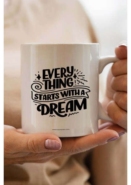 Every Thing Baskılı Kupa Bardak