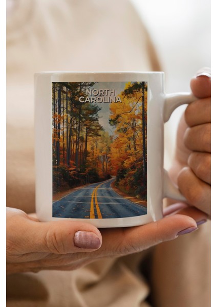 North Carolina Baskılı Kupa Bardak