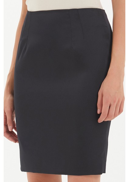 Siyah Dar Kesim Saten Etek 80747 modelleri