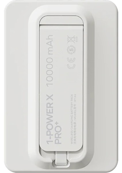 Power x Pro 10.000 Mah Magsefe Standlı Powerbank Beyaz
