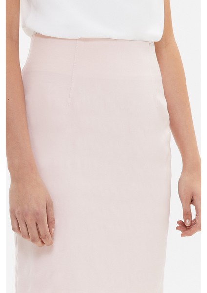 Pembe Diz Üstü, Düz Dar Etek 81118 fırsatları